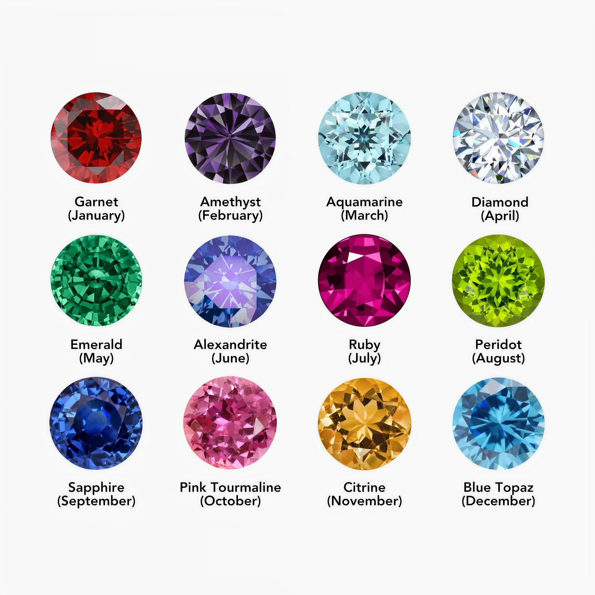 AX Βραχιόλι χάντρες με σταυρό και γενέθλιο λίθο